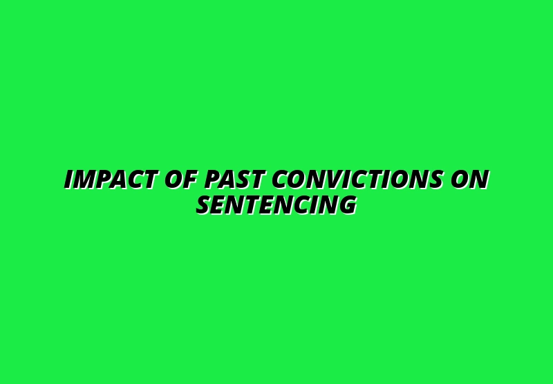 how prior convictions affect sentencing in UAE criminal cases